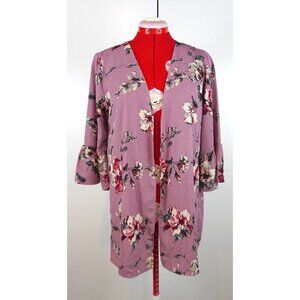 ModCloth (Jessy B) "Maximizing Mindfulness Kimono" in "Mauve Blooms"